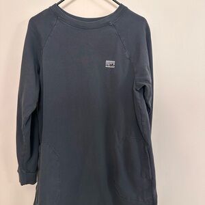 Patagonia Organic Regenerative Cotton Dress, slate blue, medium